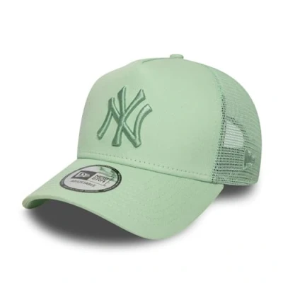 Afbeelding van New Era League Essential Trucker cap NY Yankees Mint