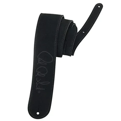 Afbeelding van PRS Suede Strap Black Gitaarband