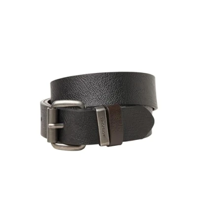 Afbeelding van Jack &amp; Jones Jacaron BELT Riem, Heren, Maat: 95, Black