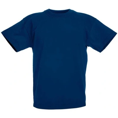 Afbeelding van Fruit Of The Loom Originele T shirt met korte mouwen voor kinderen / kinder (Marine)