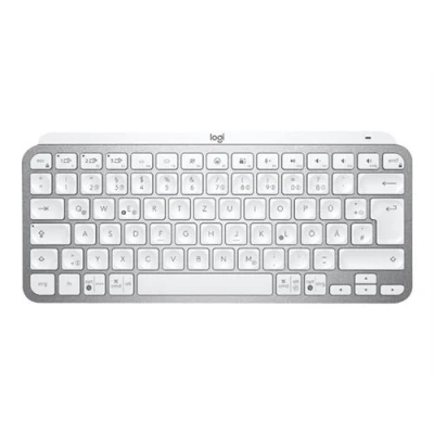 Image de Logitech MX Keys Mini Clavier rétroéclairé sans fil Bluetooth QWERTY US gris pâle
