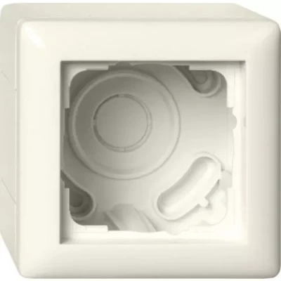 Afbeelding van GIRA Opbouwrand 1V Wit (creme) 106101