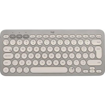 Afbeelding van Logitech K380 Draadloos Bluetooth Toetsenbord Qwerty Sand