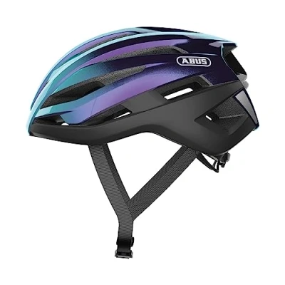 Afbeelding van Helm Abus Stormchaser Metallic maat L Blauw