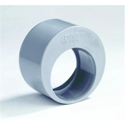 Afbeelding van PVC verloopring excentrisch, 125 x 50 mm (spie /