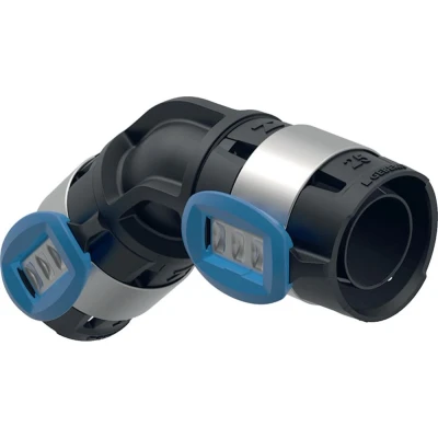 Afbeelding van Geberit FlowFit perskoppeling 45 graden bocht
