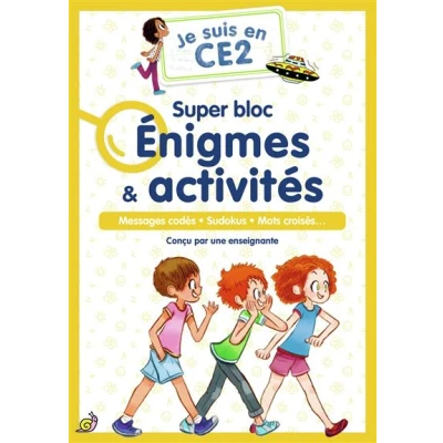 Image de Je suis en CE2 Super bloc Énigmes &amp; activités