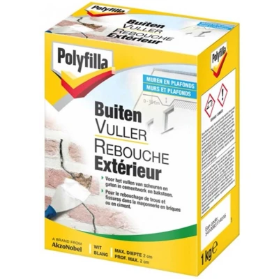 Afbeelding van Polyfilla Buitenvuller (poeder) 1KG