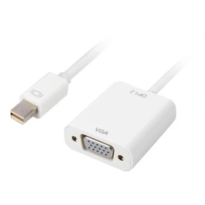 Image de Sharkoon Adaptateur vidéo Mini DisplayPort (M) pour HD 15 (VGA) (F) 1.2 cm blanc