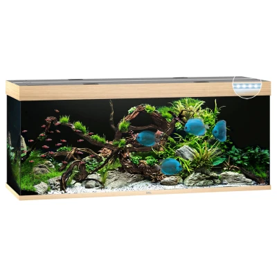 Afbeelding van Juwel aquarium Rio 450 LED met filter licht eiken Gebr. de Boon