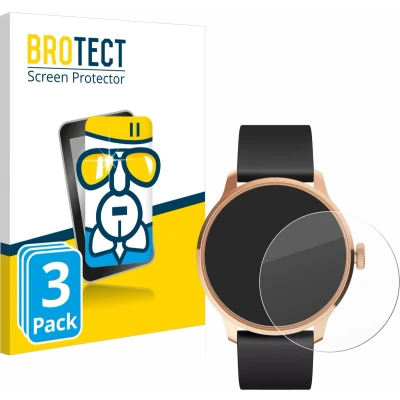 Afbeelding van BROTECT Screenprotector voor Withings ScanWatch Light Folie Beschermfolie Beschermglas transparant (3 Stuks)
