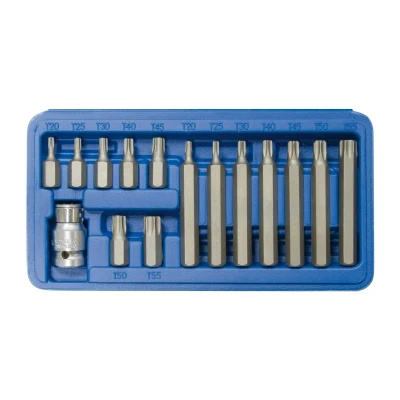Afbeelding van SW Stahl 04420L Set, schroevendraaierbits Zeskant 3/8 15