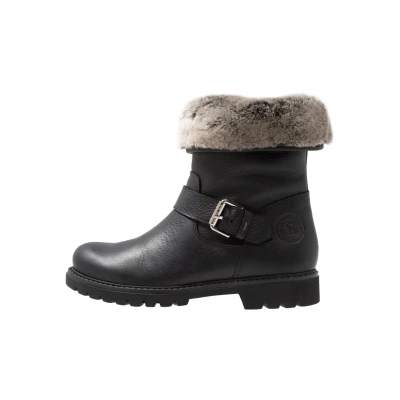 Afbeelding van Panama Jack Singapur Snowboots, Dames, Maat: 36, Black Leer