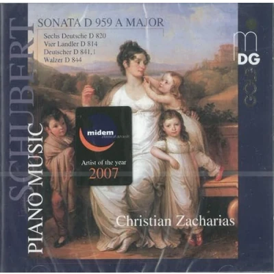 Afbeelding van Christian Zacharias Schubert: Klavierwerke (CD)