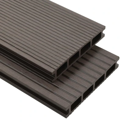 Afbeelding van Terrasplanken HKC met accessoires 15 m² 4 m donkerbruin