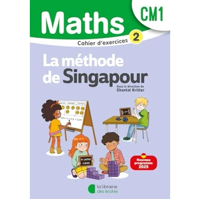 Afbeelding van METHODE DE SINGAPOUR MATHEMATIQUES CM1 CAHIER D&#039;EXERCICES,2