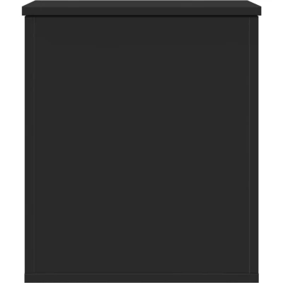 Afbeelding van Opbergbox 40x42x46 cm bewerkt hout zwart