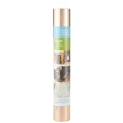 Afbeelding van Cricut Premium vinyl, afneembaar, zelfklevend, metallic, roségoud, 12 x 48, meerkleurig, eenheidsmaat