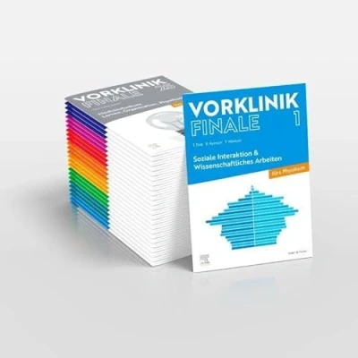 Afbeelding van Vorklinik Finale Paket mit allen 25 Bänden fürs Physikum