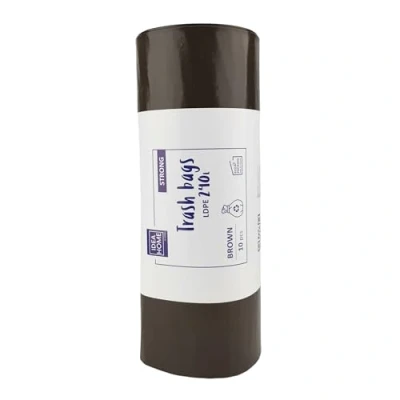 Afbeelding van IDEA HOME 111263 Sacs à ordures, Plastique, Marron/Ultra Résistants