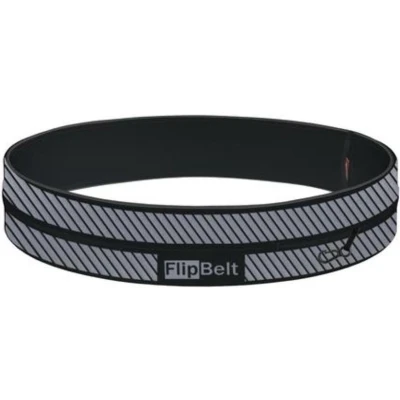 Afbeelding van Flipbelt Reflective Running belt Zwart Maat S