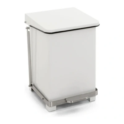 Afbeelding van Industriële pedaalemmer 27 ltr wit