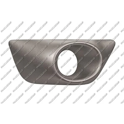Afbeelding van PRASCO DA2262133 Bumper Grill met gat(en) voor mistlampen rechts Korrelig DACIA: SANDERO 2
