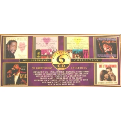 Afbeelding van Various Artists Soul Superstars Collection (6 CD)