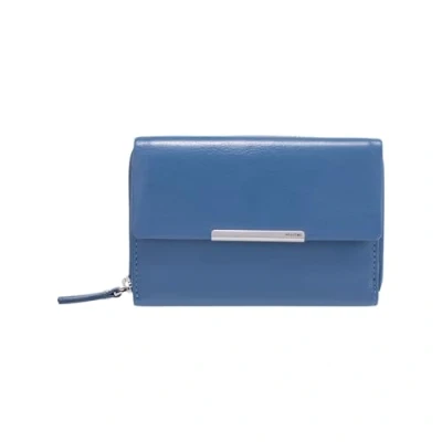 Afbeelding van Maître Portemonnee Belg Dagrete Purse MH14FZ Mid Blue Blauw
