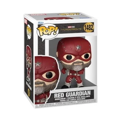 Afbeelding van Funko Pop! Marvel: Thunderbolts, Red Guardian, verzamelfiguur, vinyl figuur, cadeau idee, officiële goederen, speelgoed voor kinderen en volwassenen, filmfans, verzamelaarspop