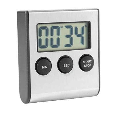 Afbeelding van Digitale keukentimer met magnetische stopwatch
