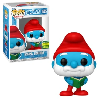 Afbeelding van Funko POP! PAPA SMURF 1525 THE SMURFS SDCC 2024 Exclusive