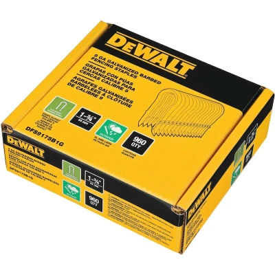 Afbeelding van DEWALT DFS9175B1G QZ nieten 3.7 4.0mm 45mm gegalvaniseerd voor DCFS950 nietmachine (960 st.)