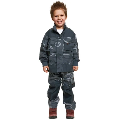 Afbeelding van Australian Line EMERTON KIDS jas 03010187 Grijs/Donkergrijs/Zwart