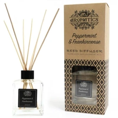 Afbeelding van AW Geurstokjes Pepermunt Frankincense 200 ml Etherische Olie