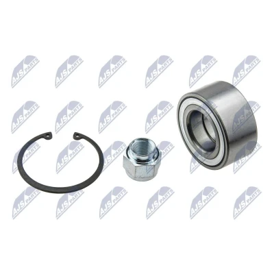 Afbeelding van NTY KLP CT 019 Wiellagerset Vooras, Vooras links, rechts Met moer 72 CITROËN: C3 I Hatchback, DS3 C2 Hatchback