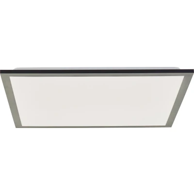 Afbeelding van BRILLIANT LED plafondpaneel, 45x45 cm, 2800 lm, 4000 K, aluminium, zwart
