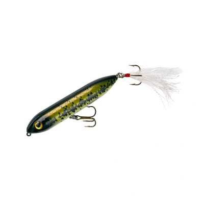 Afbeelding van Heddon Feathered Super Spook Jr Baby Bass Oppervlakte kunstaas