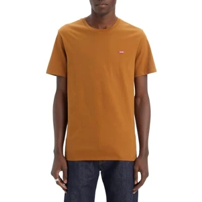 Image de Levi&#039;s Homme T Shirt Ss Original Housemark Tee, Dark Ginger, XS