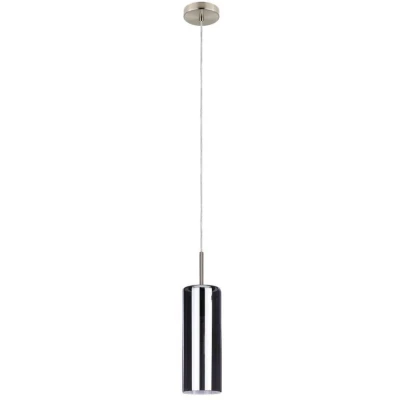 Afbeelding van EGLO Selvino Hanglamp E27 Ø 10 cm Rookglas Zwart