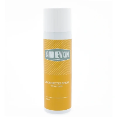 Afbeelding van BrandNewCake Cacaoboter spray Velvet Geel 250ml