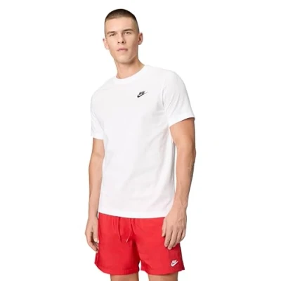 Afbeelding van Nike Sportswear CLUB TEE Tshirt basic, Heren, Maat: XS, White/black