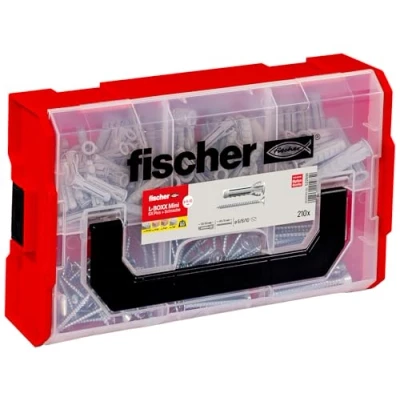 Afbeelding van Fischer FIXtainer Plugassortiment 532891 210 onderdelen