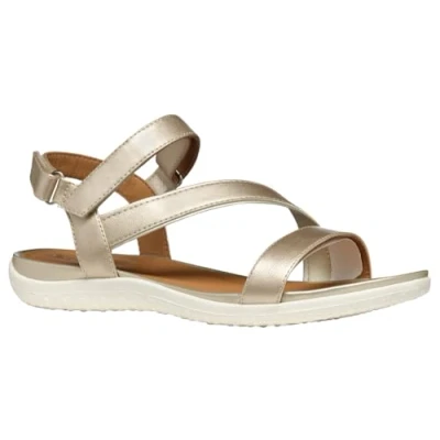 Afbeelding van Geox D Vega A sportsandalen voor dames, Lt Gold, 40 EU, Goud, EU