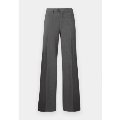 Afbeelding van Vero Moda Broek Vmtexas Mw Straight Pant Noos 10334103 Dark Grey Melange Dames Maat W26 X L32
