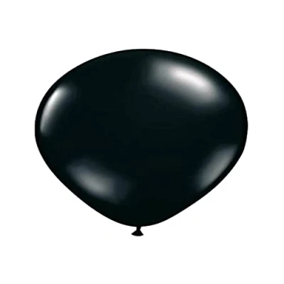 Afbeelding van Folat Folatex ballonnen Metallic Zwart 30 cm 100 stuks
