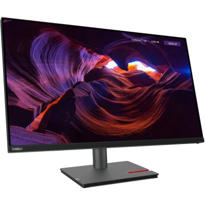 Afbeelding van Lenovo TS/ThinkVision P32p 30 LED monitor Energielabel F (A G) 80 cm (31.5 inch) 3480 x 2160 Pixel 16:9 4 ms DisplayPort, Audio Line out, HDMI, USB 3.2 Gen