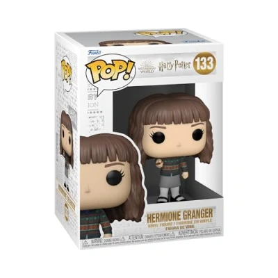 Afbeelding van Funko Hermione met Toverstaf / Toverstok Pop! Harry Potter Figuur 9cm