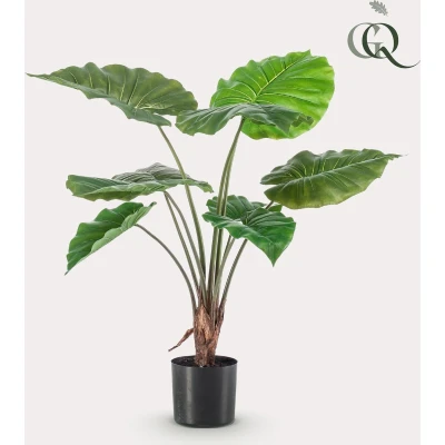 Afbeelding van Kunstplant Alocasia Olifantsoor 70 cm