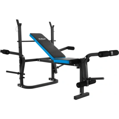 Afbeelding van Rebel Active Verstelbare Multifunctionele Halterbank Trainingsbank Fitnessbank Bench Press Verstelbaar Inklapbaar